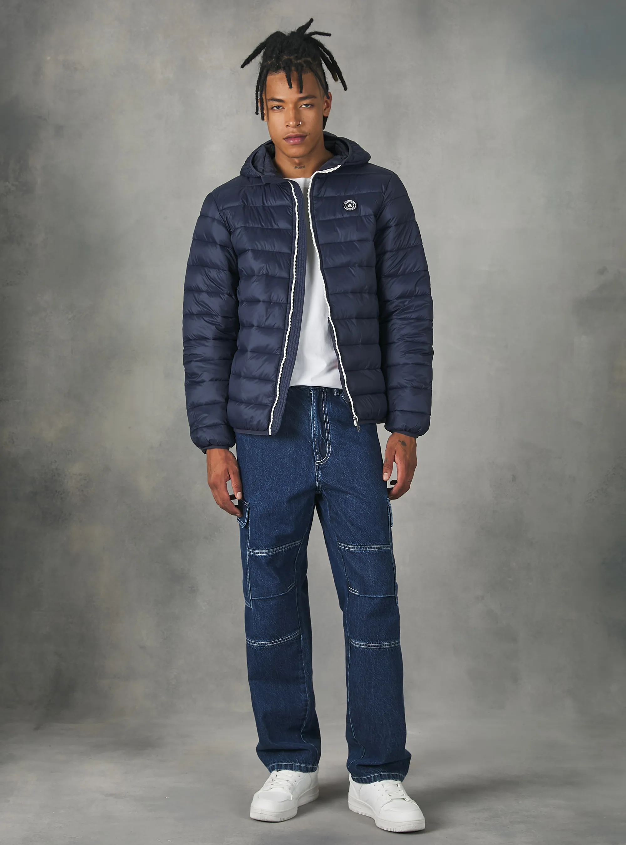 Chaqueta con acolchado reciclado