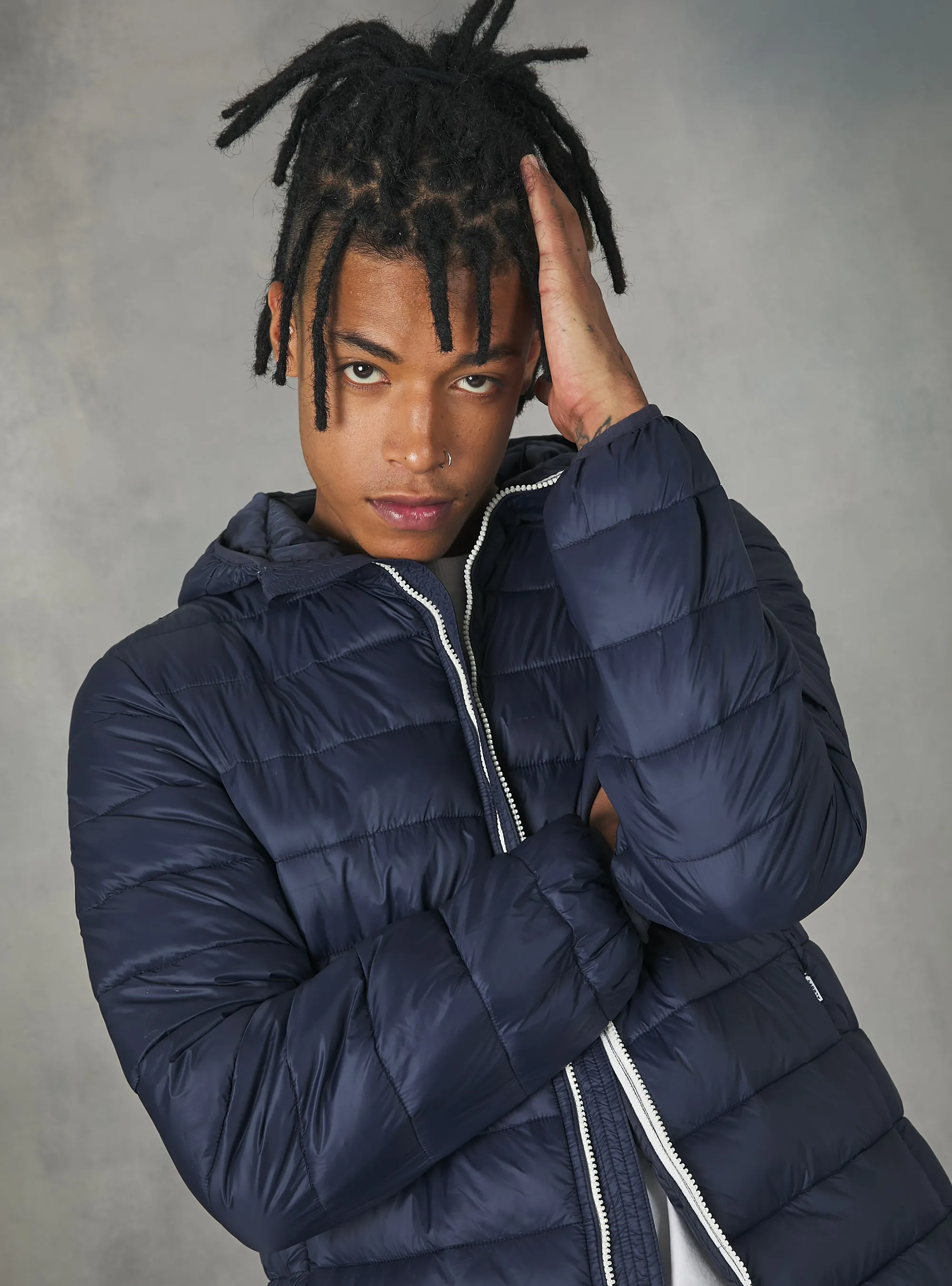 Chaqueta con acolchado reciclado