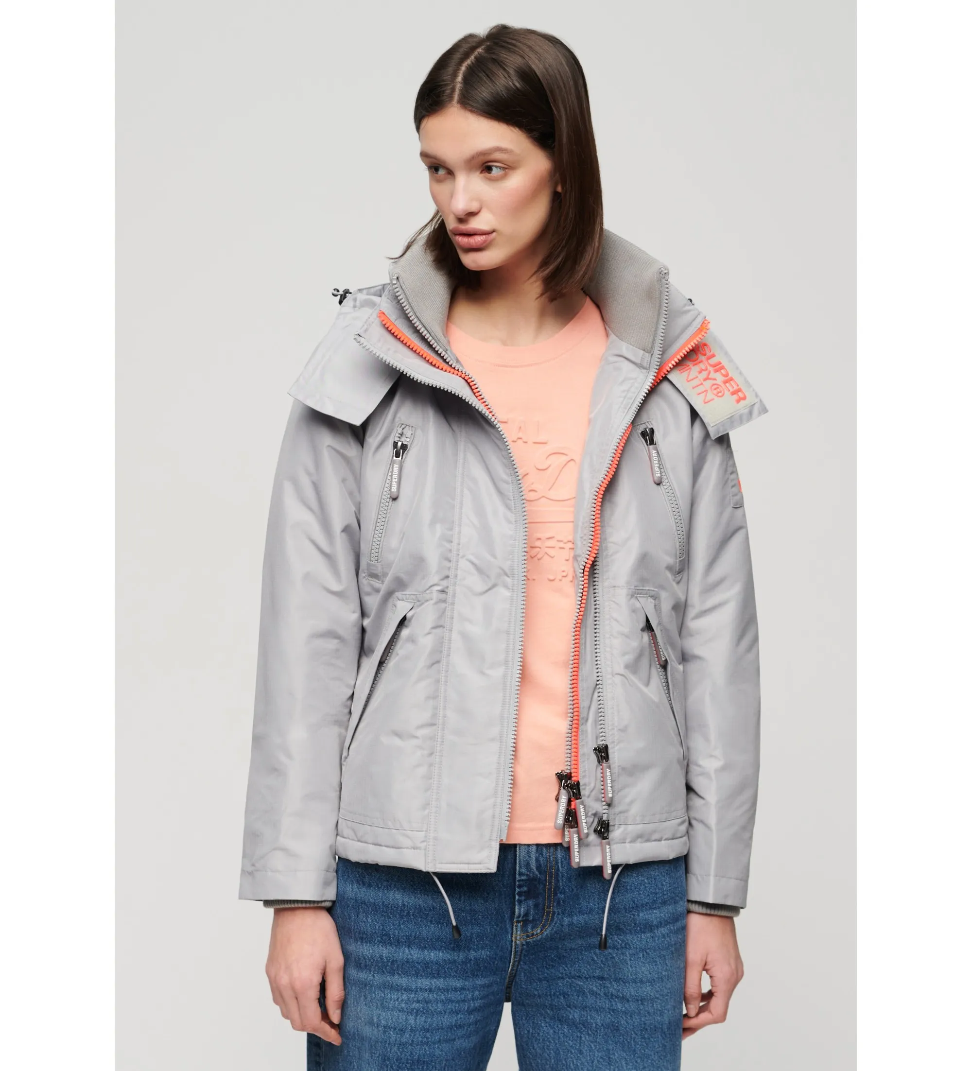CHAQUETA CORTAVIENTOS MOUNTAIN SDWINDCHEATER GRIS