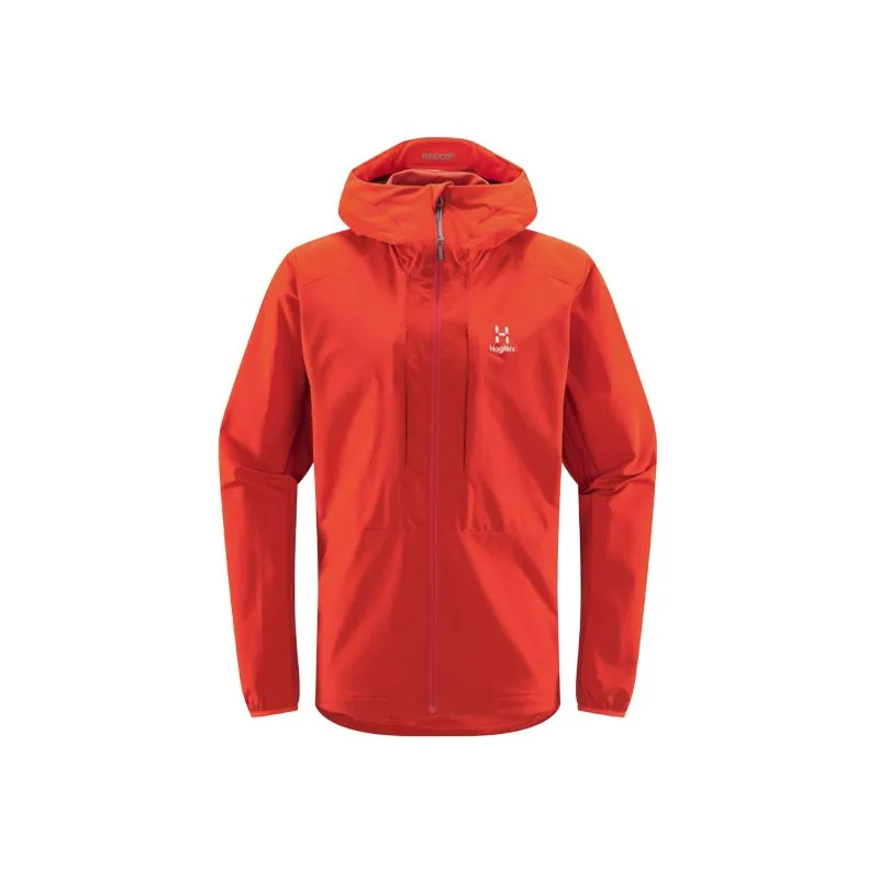 Chaqueta de esquí de travesía HAGLÖFS Discover (habanero) hombre