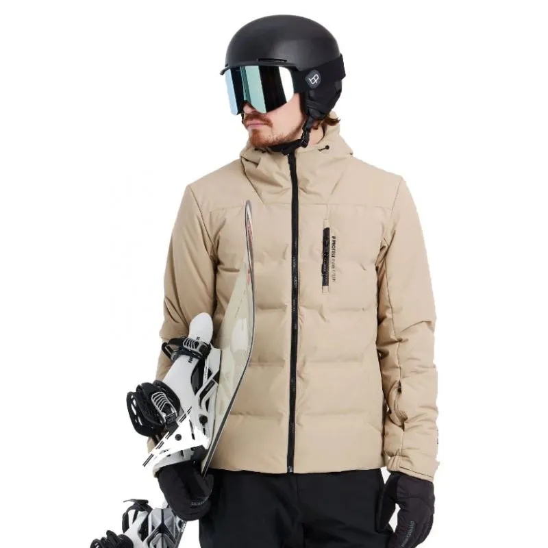 Chaqueta de esquí para hombre Protest Superior (Bamboo beige)