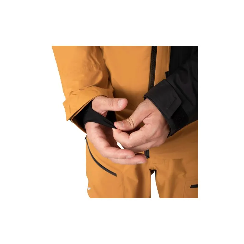Chaqueta de esquí para hombre Salewa SELLA 3L PTX JACKET (marrón dorado)