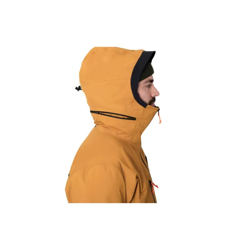 Chaqueta de esquí para hombre Salewa SELLA 3L PTX JACKET (marrón dorado)