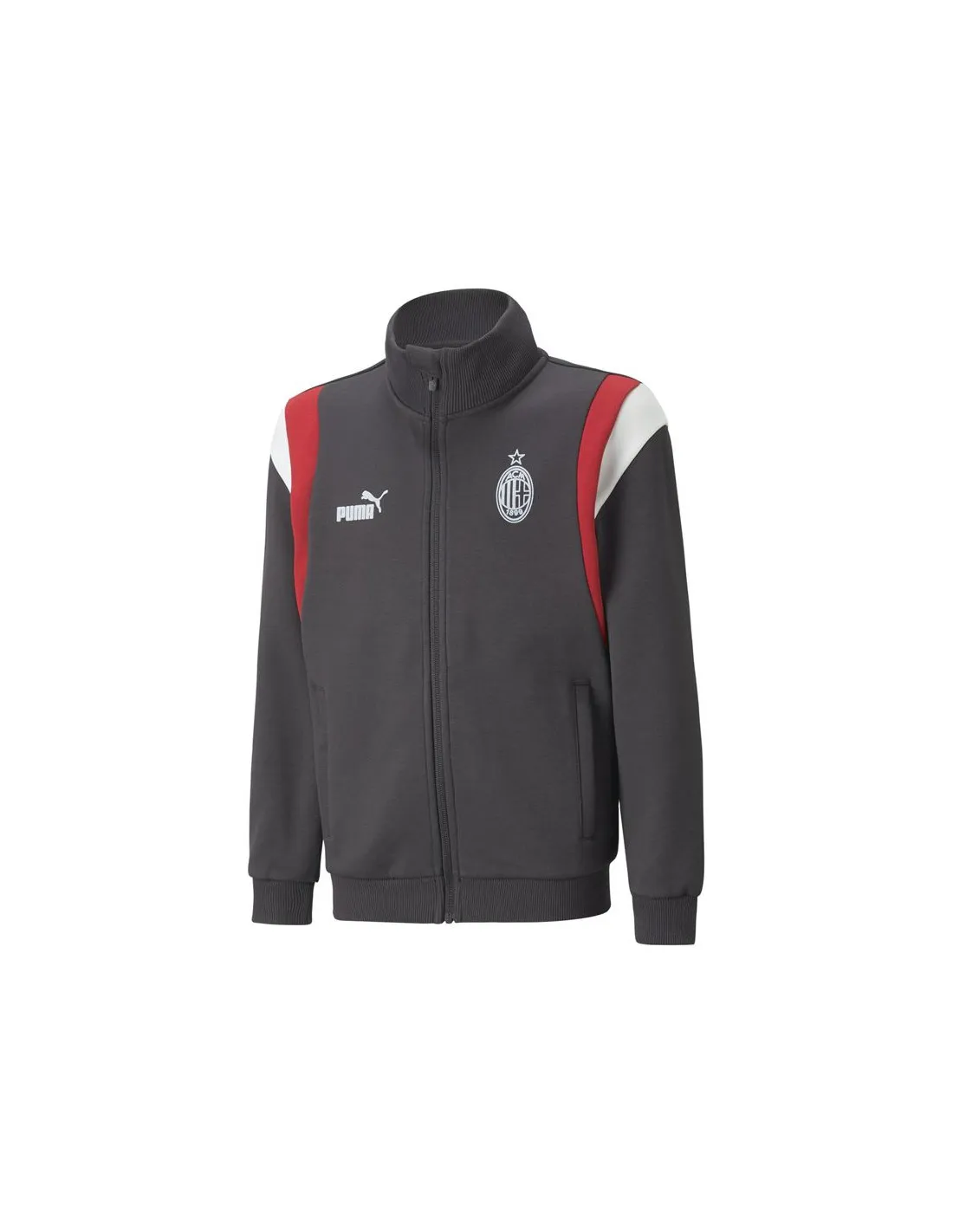 Chaqueta De Fútbol Puma Acm Ftblarchivetrack Niño Flat Dark Gray