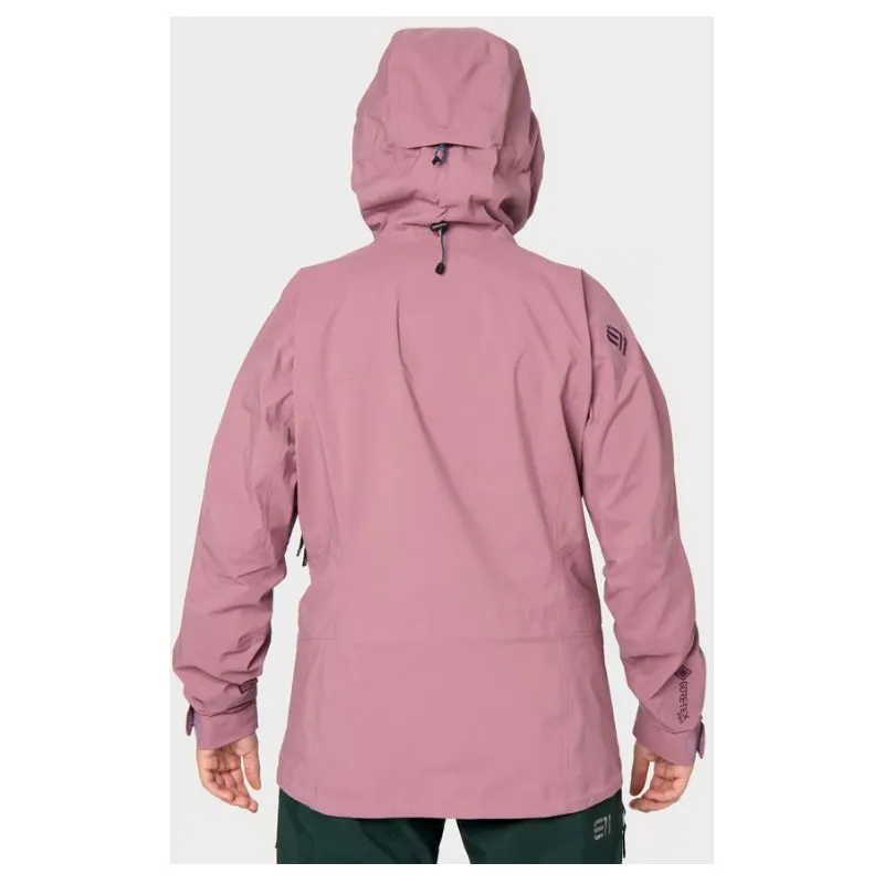 Chaqueta de mujer E11 STATE OF ELEVENATE W Bec de Rosses XI Jacket (Berry Shake Pink)