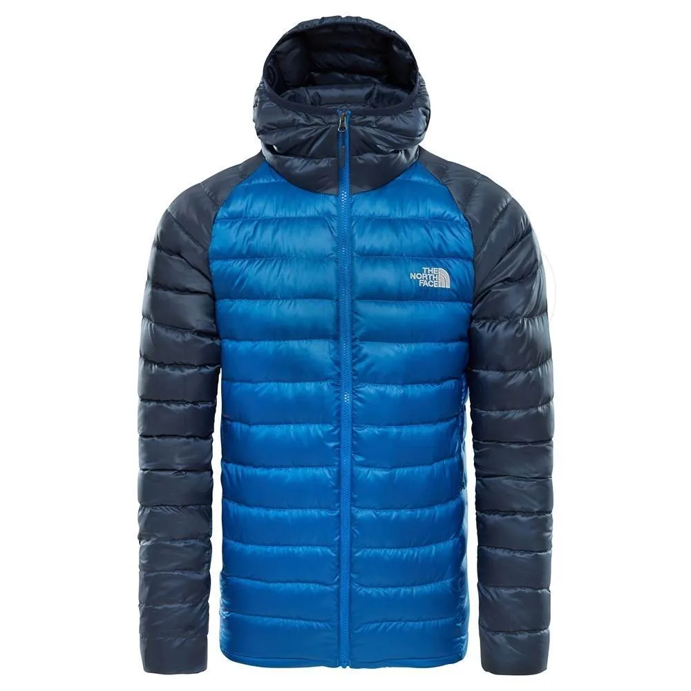 CHAQUETA DE PLUMóN THE NORTH FACE HOMBRE TREVAIL JACKET T939N41SKS TREVAIL HOODIE BICOLOR AZULES