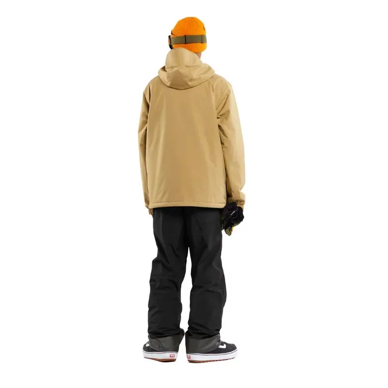 Chaqueta de snowboard para hombre Volcom DUA INS GORE Jacket (DARK KHAKI)