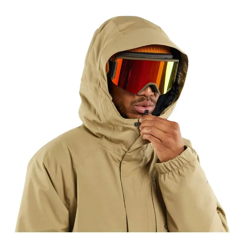 Chaqueta de snowboard para hombre Volcom DUA INS GORE Jacket (DARK KHAKI)