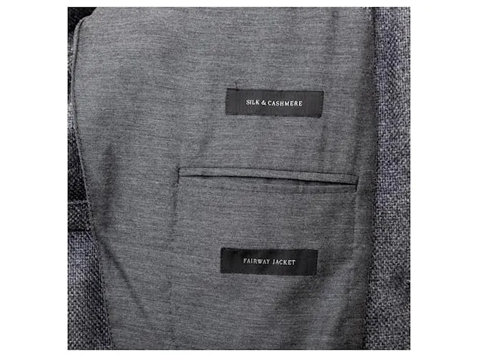 Chaqueta Fairway Ermenegildo Zegna Gris 