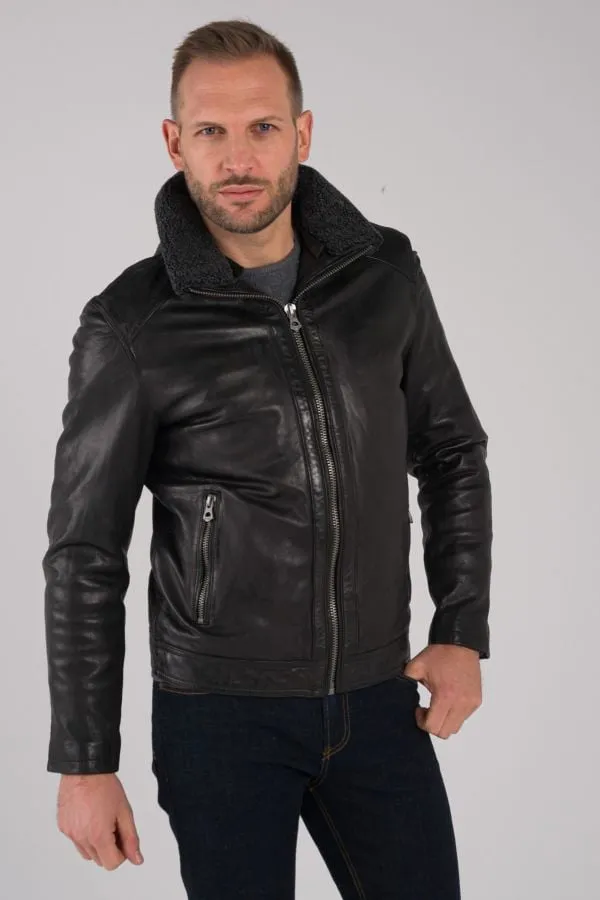 Chaqueta Hombre Daytona Music Fur Sheep Roma Black