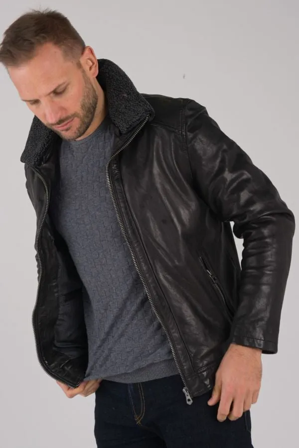 Chaqueta Hombre Daytona Music Fur Sheep Roma Black