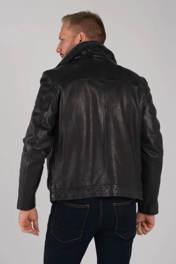 Chaqueta Hombre Daytona Music Fur Sheep Roma Black