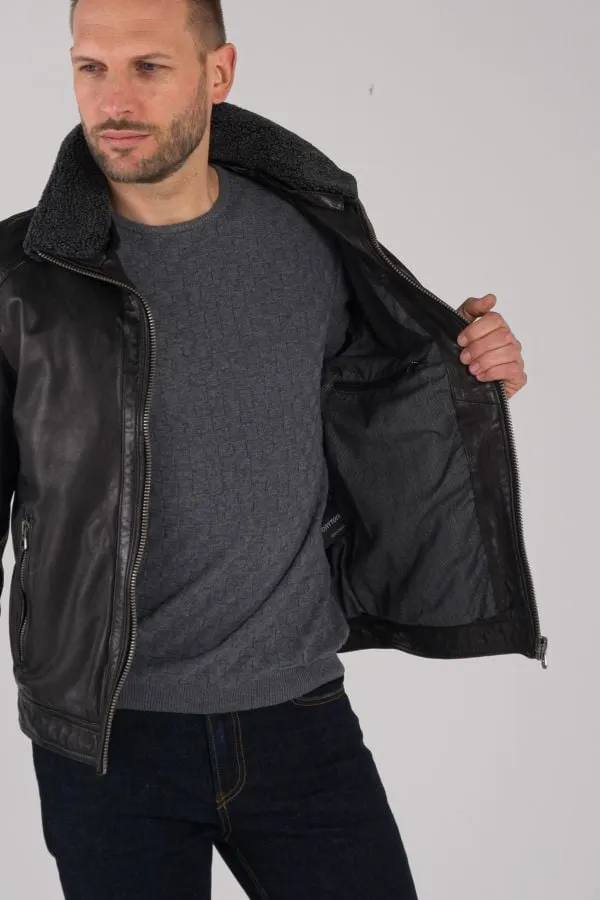 Chaqueta Hombre Daytona Music Fur Sheep Roma Black