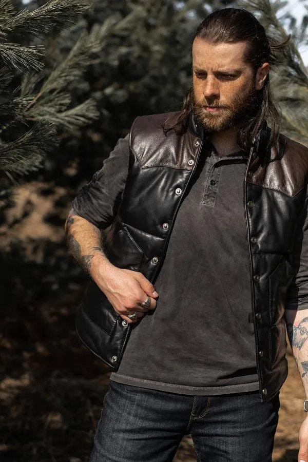Chaqueta Hombre Master Fisher Black/Brown