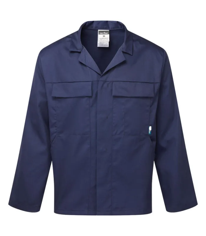 Chaqueta laboral Mayo, cuatro bolsillos azul marino PORTWEST C859