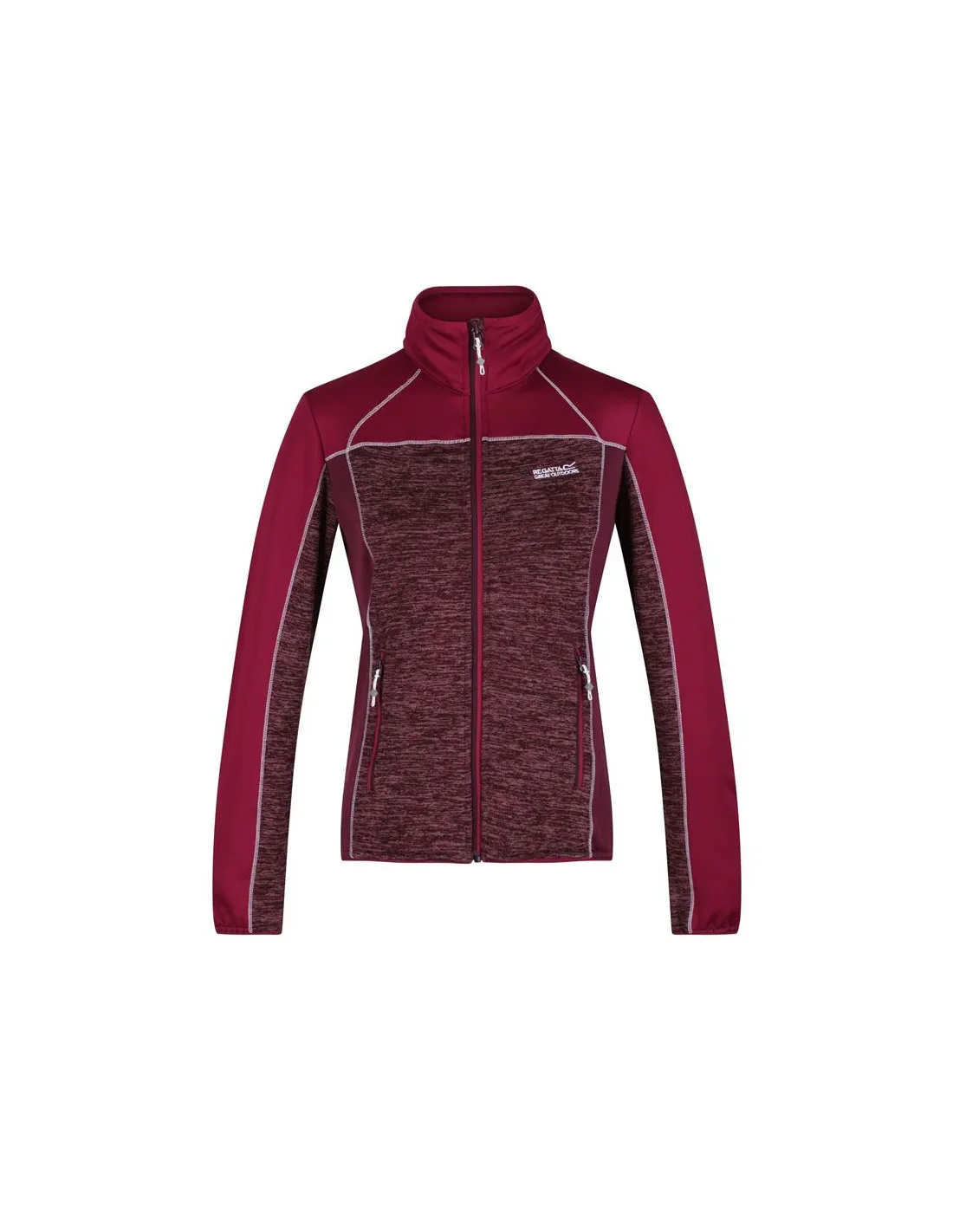 Chaqueta polar Regatta Lindalla II Full Zip W Dark red