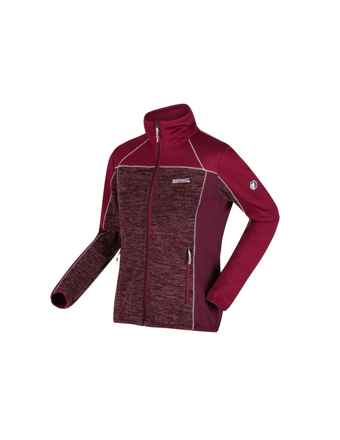 Chaqueta polar Regatta Lindalla II Full Zip W Dark red