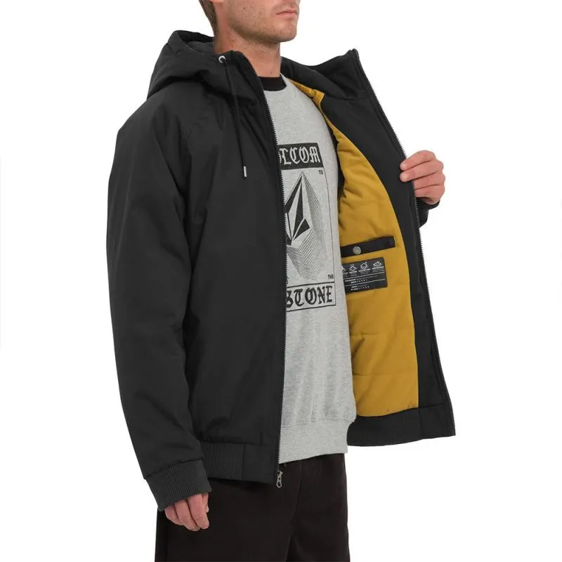 Chaqueta Volcom Chaqueta Hernan 5K (Negro) hombre