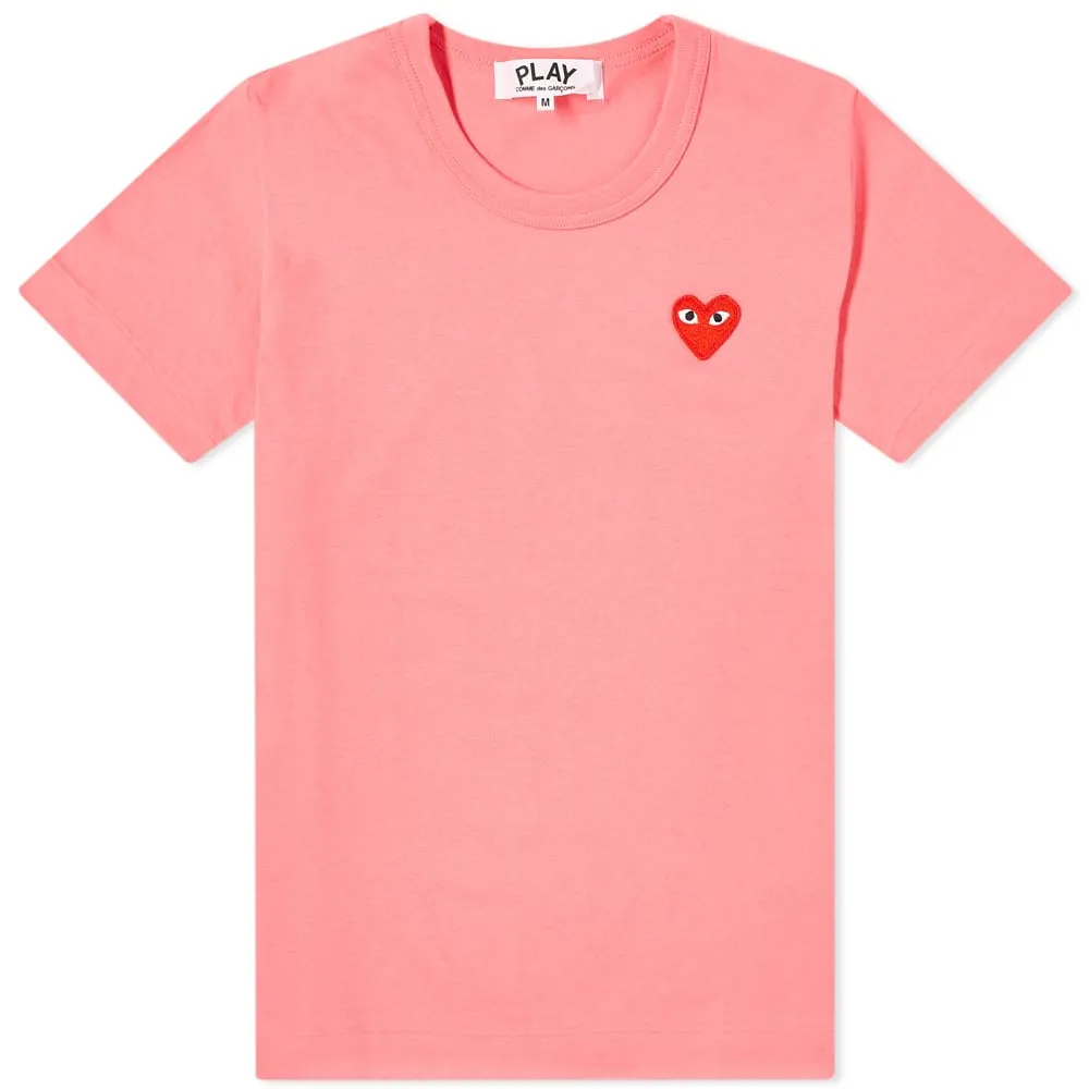 Comme des Garçons Play Red Heart Tee