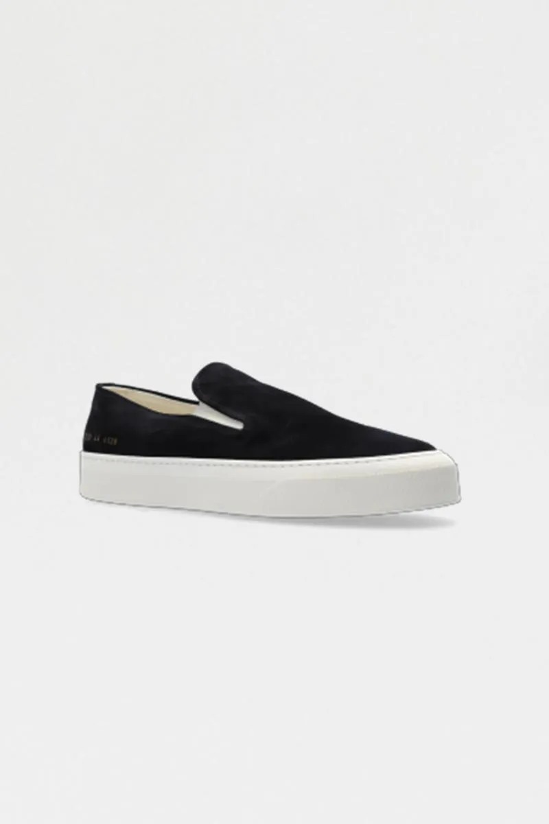 COMMON PROJECTS  ZAPATILLAS SLIP ON IN SUEDE NAVY