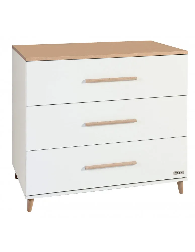 COMODA CO1972 BLANCO/MADERA MICUNA
