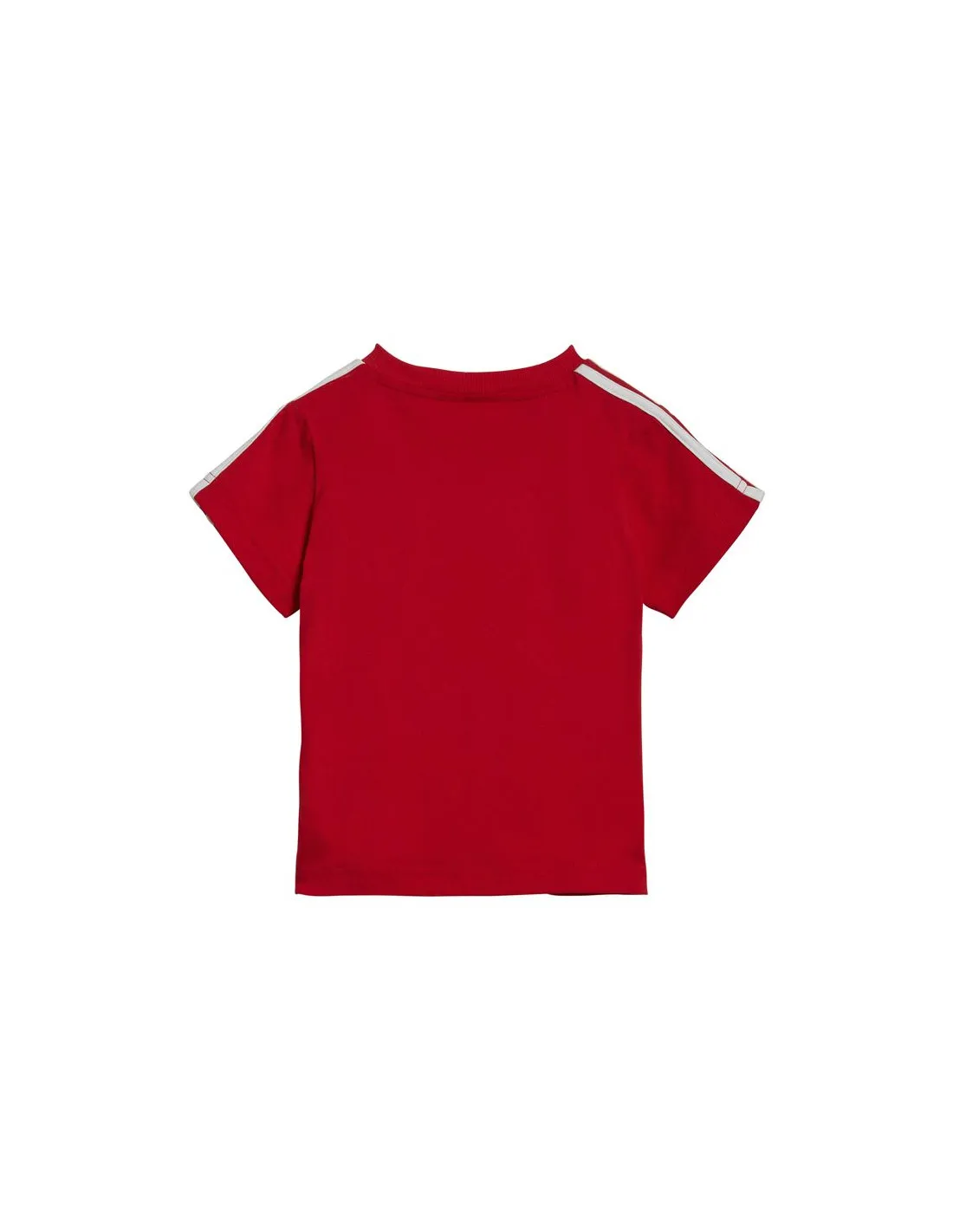 Conjunto adidas 3 Bandas Kids Red