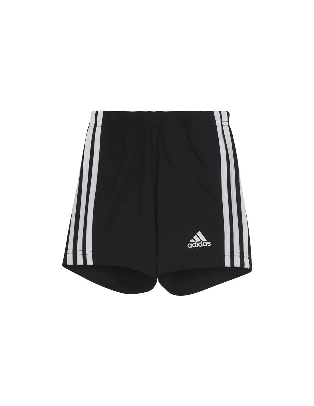Conjunto adidas 3 Bandas Kids White