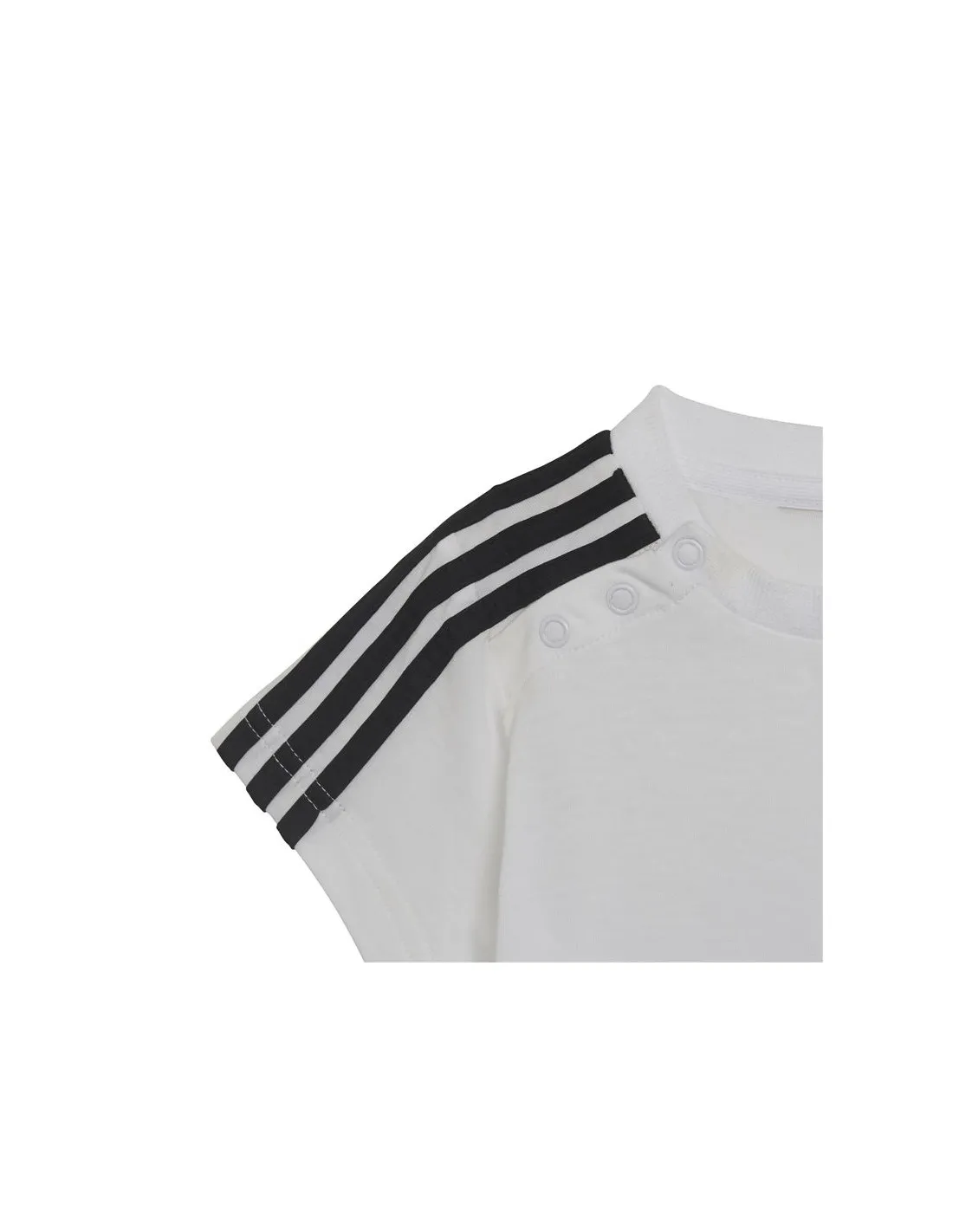 Conjunto adidas 3 Bandas Kids White