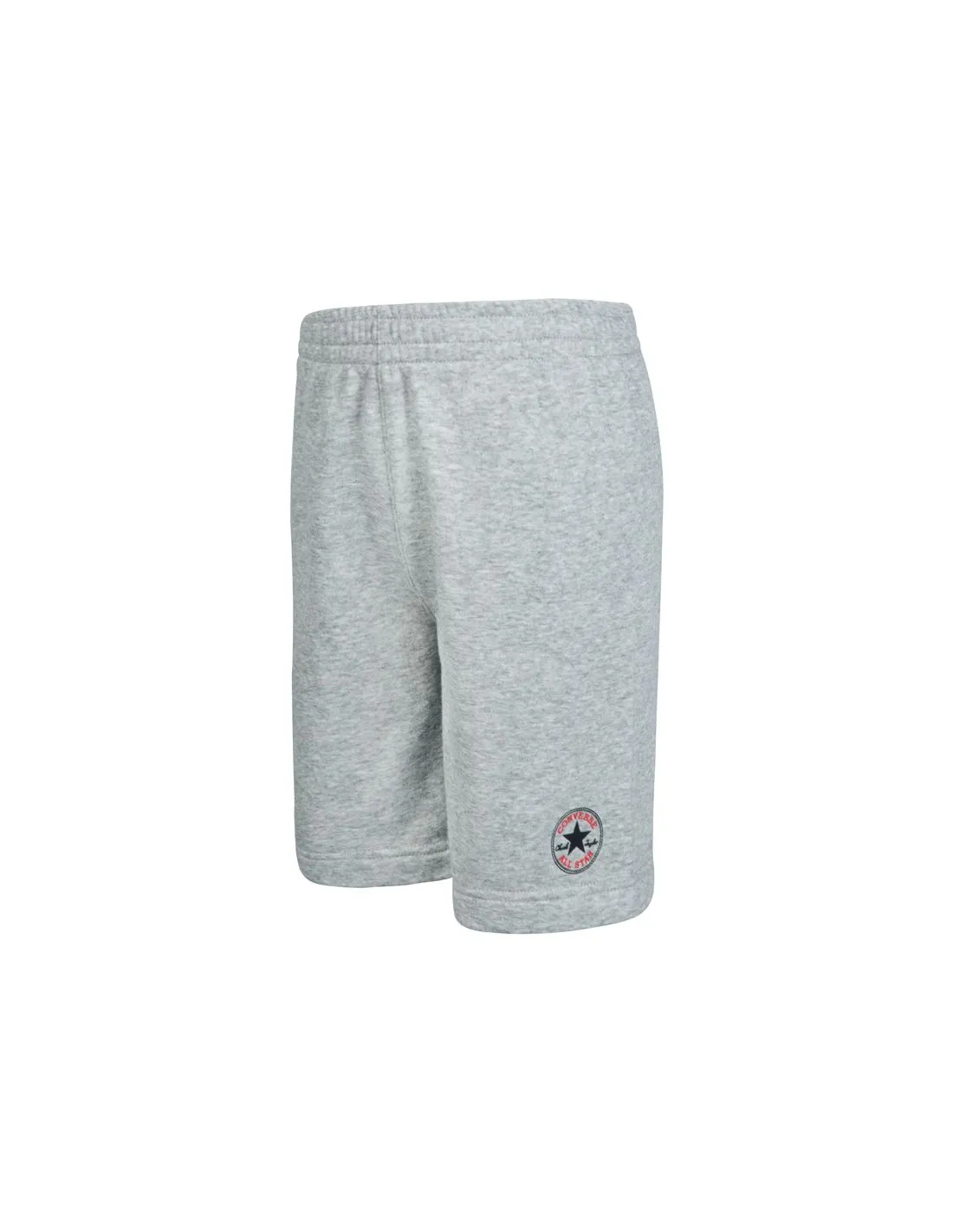 Conjunto Converse Core Tee & Ft Short Dk Grey/Black Niño
