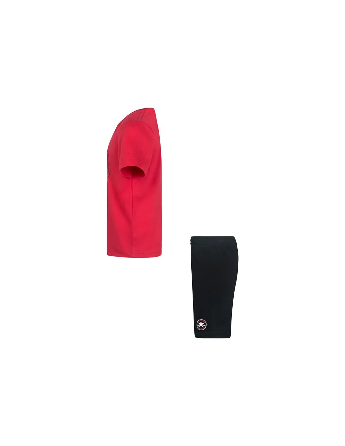 Conjunto Converse Core Tee & Ft Short Negro Niño