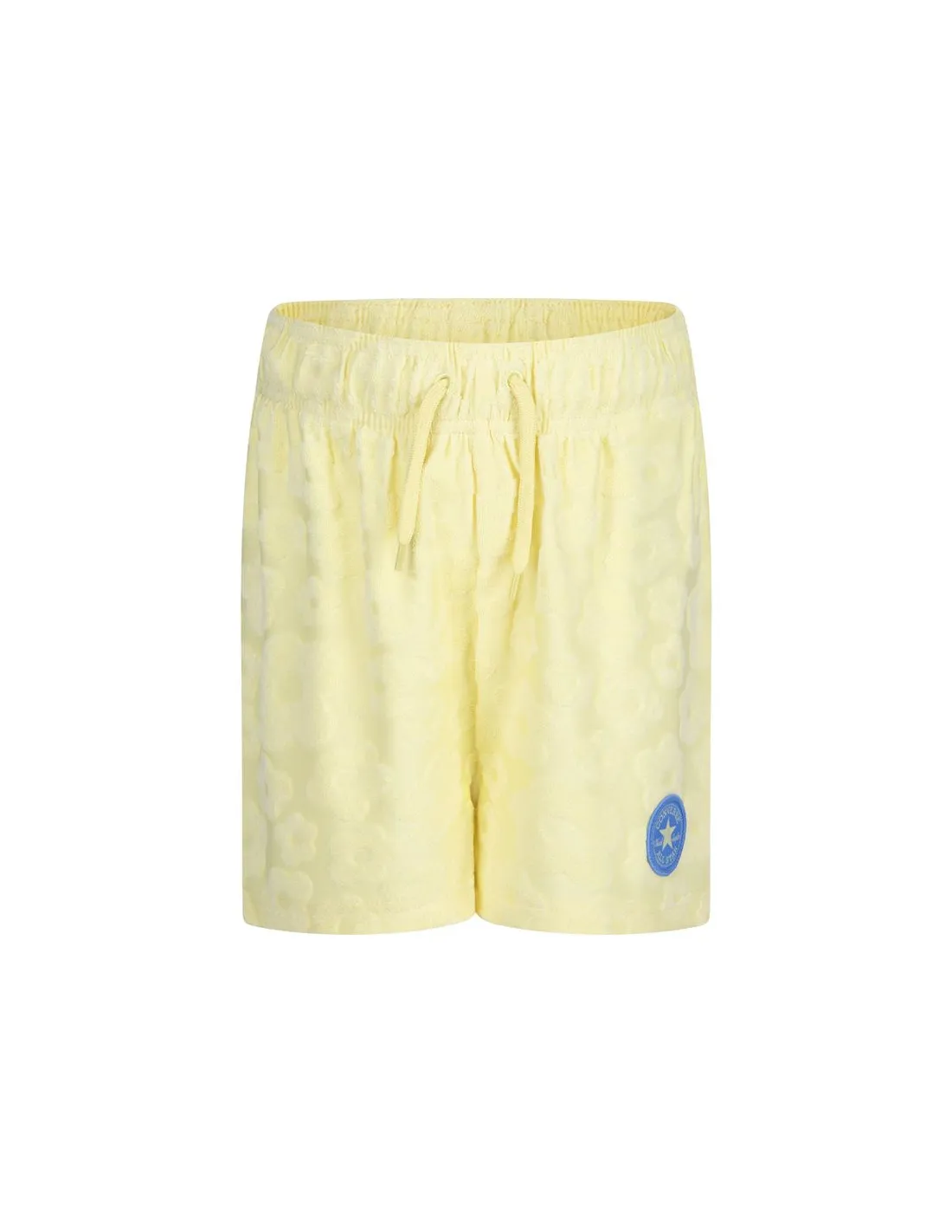 Conjunto Converse Floral Jacquard Set Niña Like Amarillo