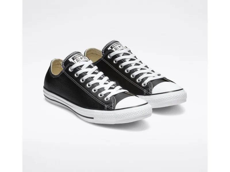 CONVERSE DE PIEL CHUCK TAYLOR ALL STAR 132174C EN COLOR NEGRO
