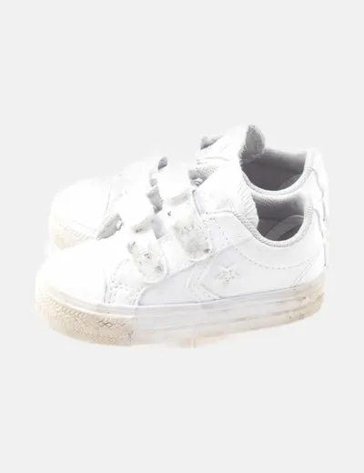 Converse Deportiva converse blanca polipiel