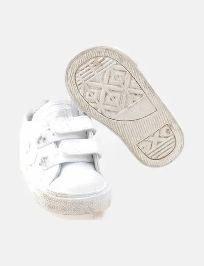 Converse Deportiva converse blanca polipiel