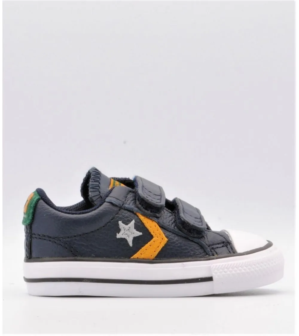 CONVERSE VELCRO PIEL AZUL MARINO