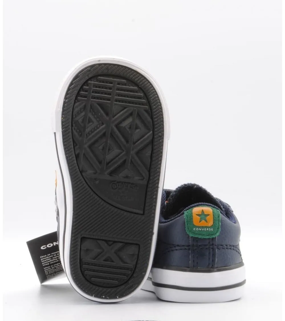 CONVERSE VELCRO PIEL AZUL MARINO