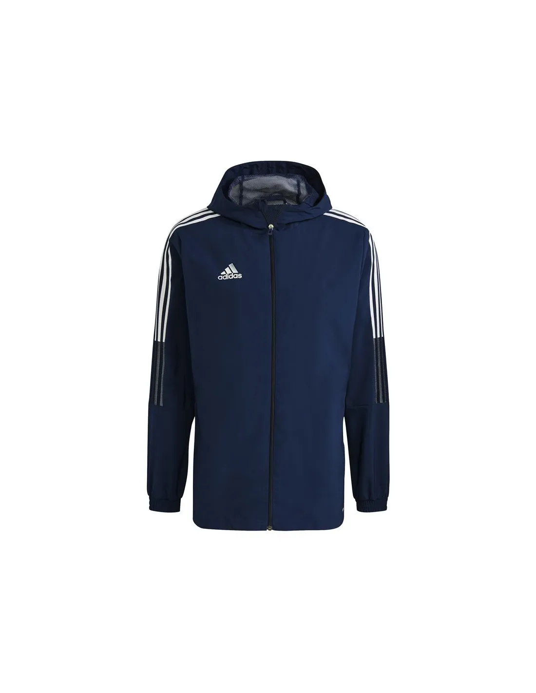 Cortavientos de fútbol adidas Tiro 21 M Navy