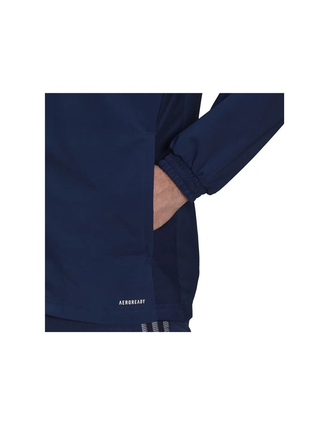 Cortavientos de fútbol adidas Tiro 21 M Navy