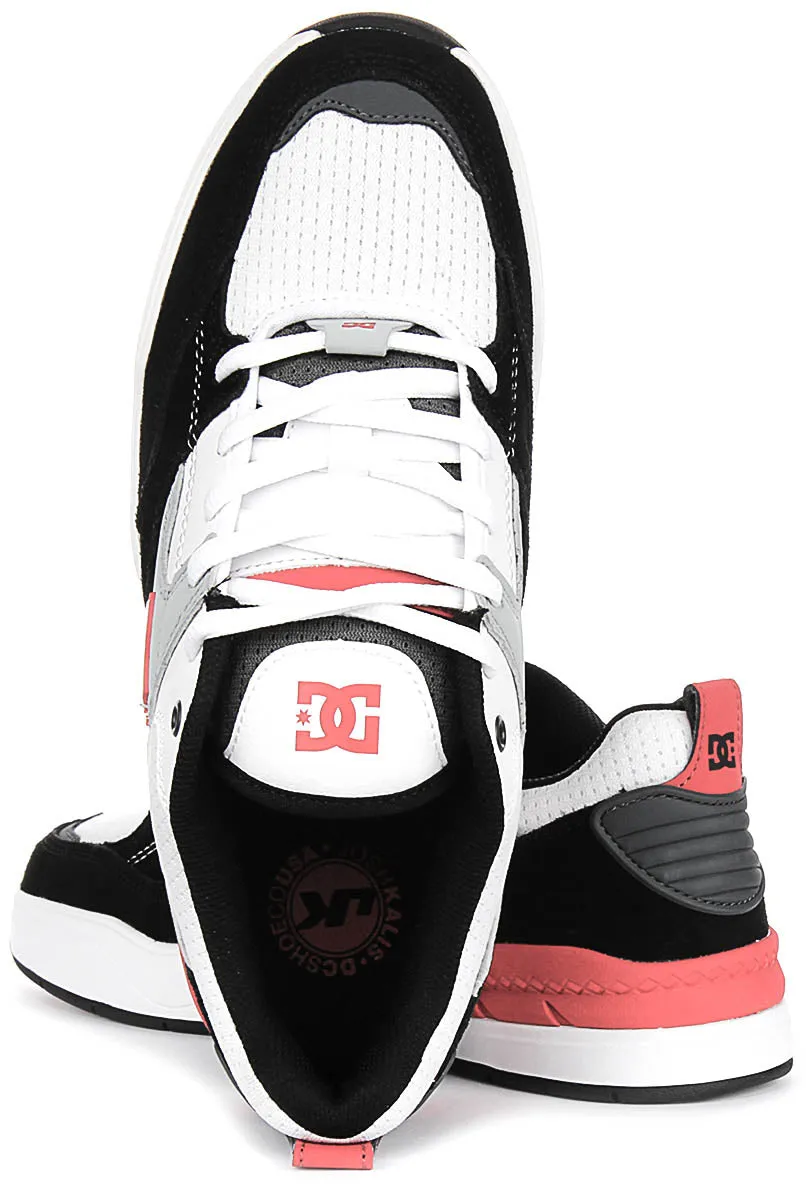Dc Shoes Ascend In White Blue For Men