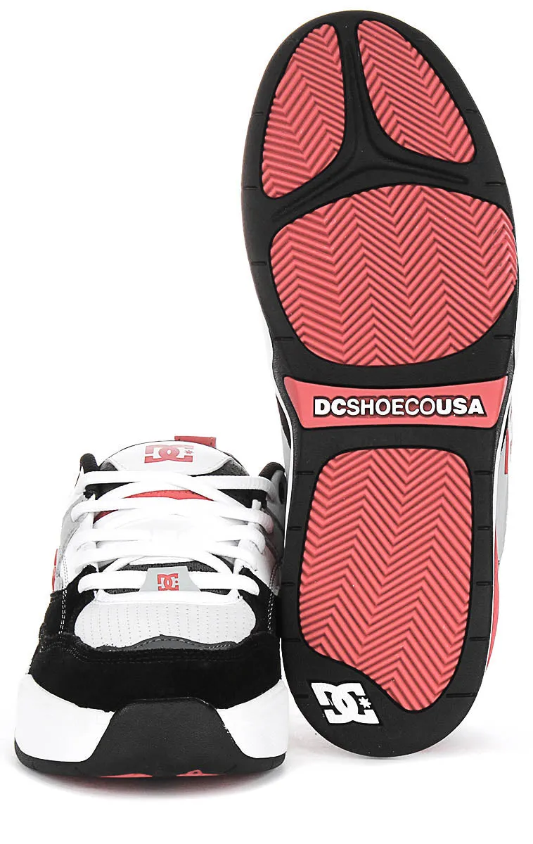 Dc Shoes Ascend In White Blue For Men