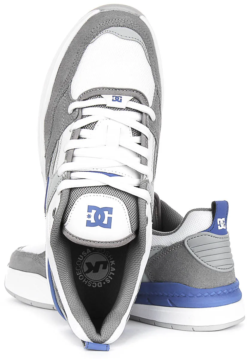 Dc Shoes Ascend In Wht Blk Red For Men