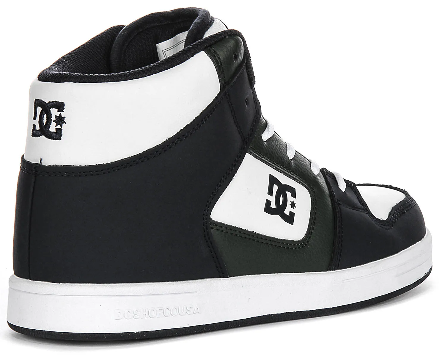 Dc Shoes Manteca 4 Hi In Black Red For Youth