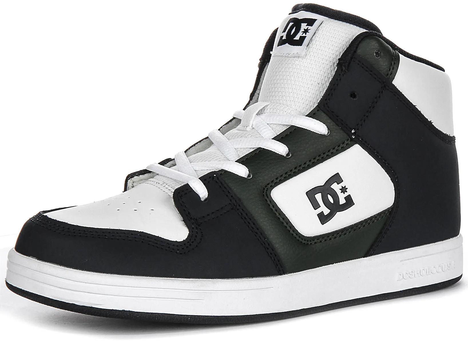 Dc Shoes Manteca 4 Hi In Black Red For Youth