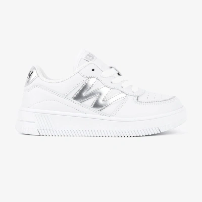Deportiva niña ByW blanco
