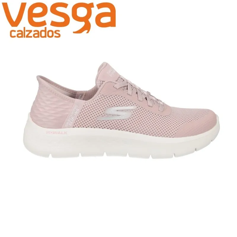 DEPORTIVAS SLIPINS SKECHERS GO WALK FLEX  GRAND ENTRY 124836 MUJER