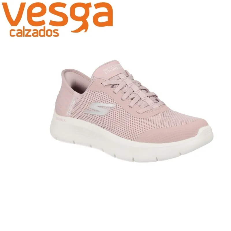 DEPORTIVAS SLIPINS SKECHERS GO WALK FLEX  GRAND ENTRY 124836 MUJER