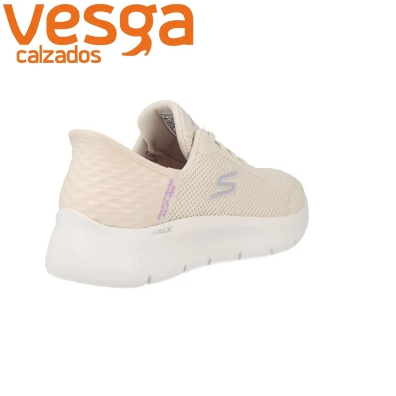 DEPORTIVAS SLIPINS SKECHERS GO WALK FLEX  GRAND ENTRY 124836 MUJER