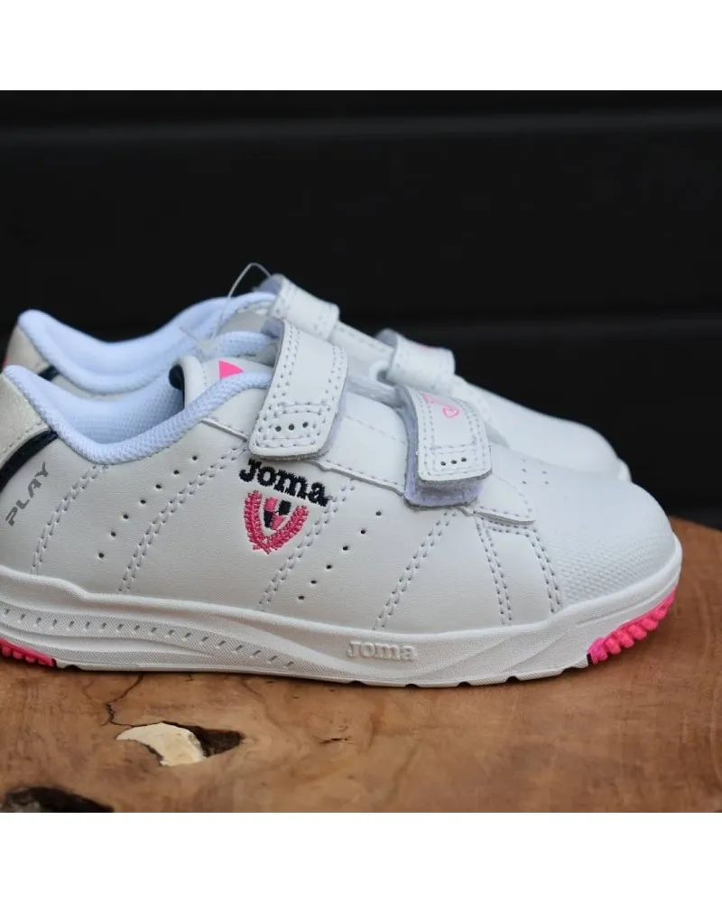 Deportivo blanco y rosa JOMA PLAY 2152