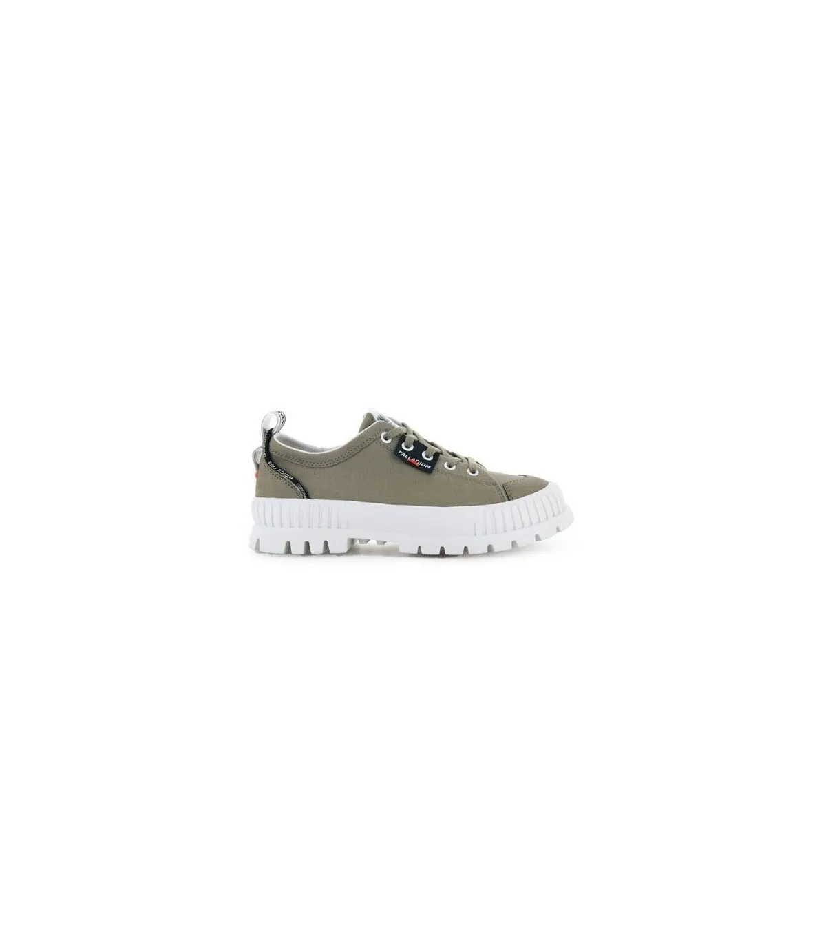 Deportivo con plataforma en color gris