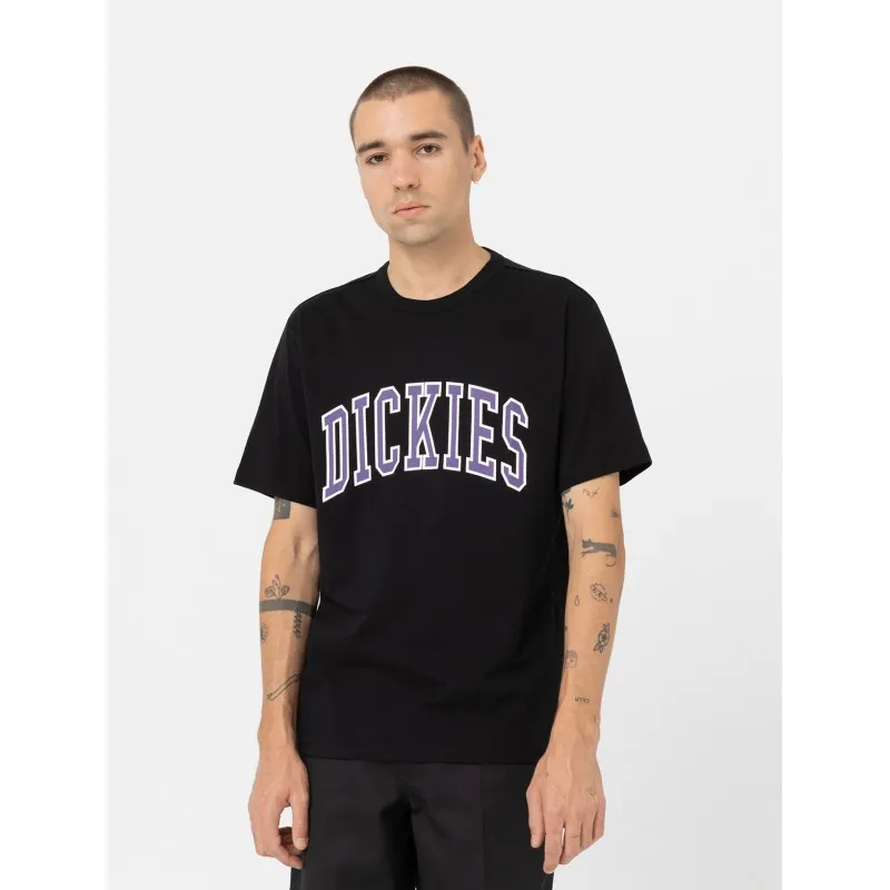 DICKIES AITKIN TEE BLK/IMPERIAL PALACE